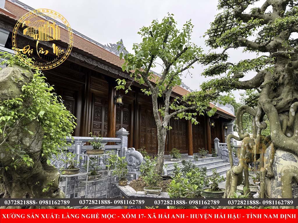 Nhà Gỗ 5 Gian Cổ Truyền Bắc Bộ – Tinh Hoa Kiến Trúc Việt Đậm Chất Làng Quê Nhà Gỗ 5 Gian Cổ Truyền Bắc Bộ – Tinh Hoa Kiến Trúc Việt Đậm Chất Làng Quê