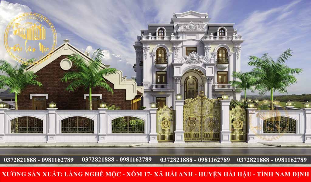 Khuôn Viên Nhà Gỗ 5 Gian Kết Hợp Biệt Thự Tân Cổ Điển – Không Gian Sống Lý Tưởng Khuôn Viên Nhà Gỗ 5 Gian Kết Hợp Biệt Thự Tân Cổ Điển – Không Gian Sống Lý Tưởng