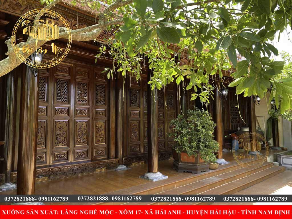 Nhà Gỗ Lim Tali 5 Gian Giá Rẻ – Vẻ Đẹp Truyền Thống Trong Từng Đường Nét Chạm Khắc Nhà Gỗ Lim Tali 5 Gian Giá Rẻ – Vẻ Đẹp Truyền Thống Trong Từng Đường Nét Chạm Khắc
