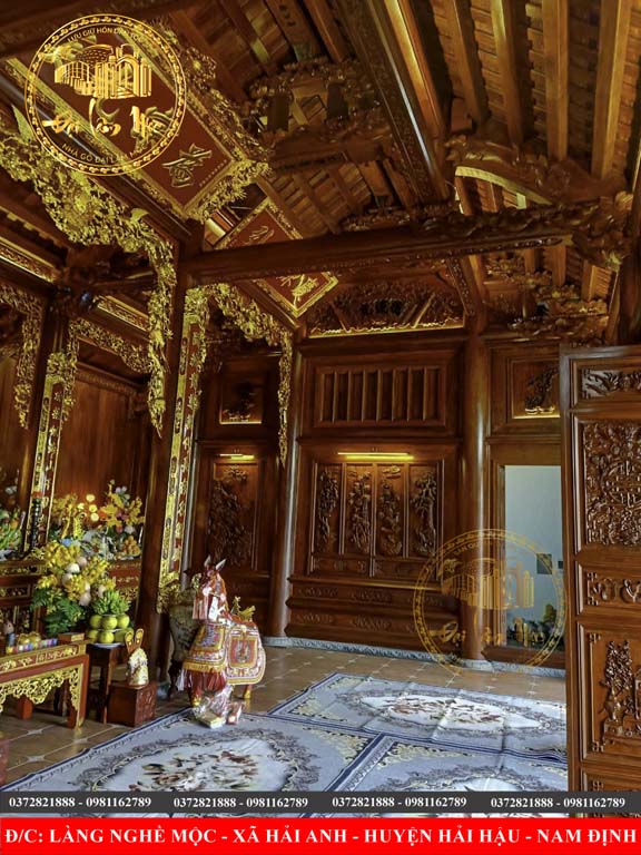 Đồ Thờ Trong Nhà Gỗ Cổ Truyền – Hồn Việt Trong Từng Nét Chạm Đồ Thờ Trong Nhà Gỗ Cổ Truyền – Hồn Việt Trong Từng Nét Chạm