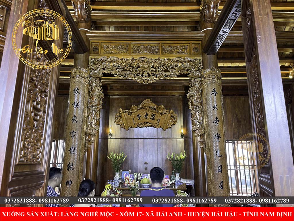 Đồ Thờ Trong Nhà Gỗ Cổ Truyền – Hồn Việt Trong Từng Nét Chạm Đồ Thờ Trong Nhà Gỗ Cổ Truyền – Hồn Việt Trong Từng Nét Chạm