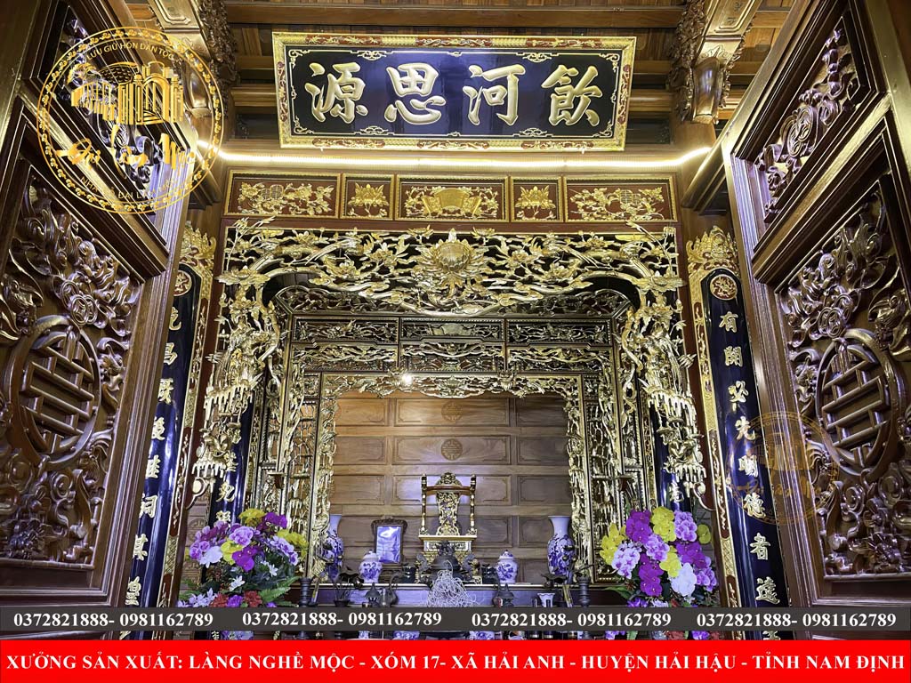 Đồ Thờ Trong Nhà Gỗ Cổ Truyền – Hồn Việt Trong Từng Nét Chạm Đồ Thờ Trong Nhà Gỗ Cổ Truyền – Hồn Việt Trong Từng Nét Chạm