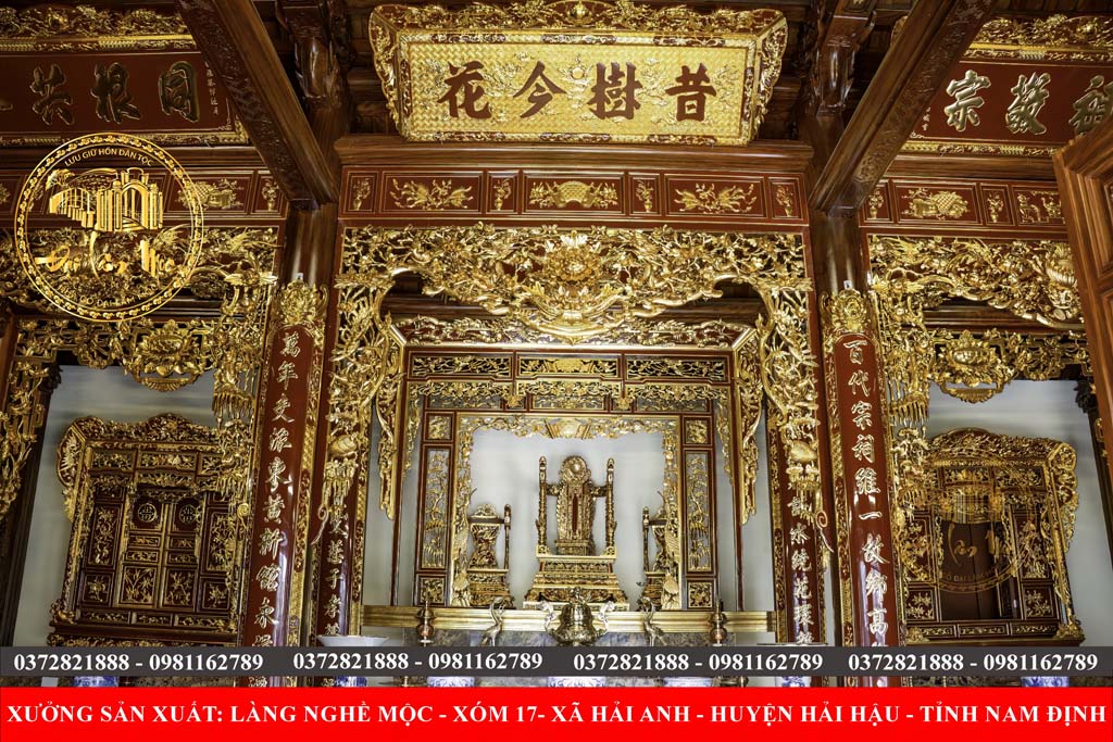 Đồ Thờ Trong Nhà Gỗ Cổ Truyền – Hồn Việt Trong Từng Nét Chạm Đồ Thờ Trong Nhà Gỗ Cổ Truyền – Hồn Việt Trong Từng Nét Chạm