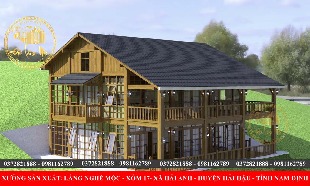 NHÀ GỖ HIỆN ĐẠI ĐẠI LÂM MỘC: SỰ GIAO THOA HOÀN HẢO GIỮA TRUYỀN THỐNG VÀ ĐƯƠNG ĐẠI NHÀ GỖ HIỆN ĐẠI ĐẠI LÂM MỘC: SỰ GIAO THOA HOÀN HẢO GIỮA TRUYỀN THỐNG VÀ ĐƯƠNG ĐẠI
