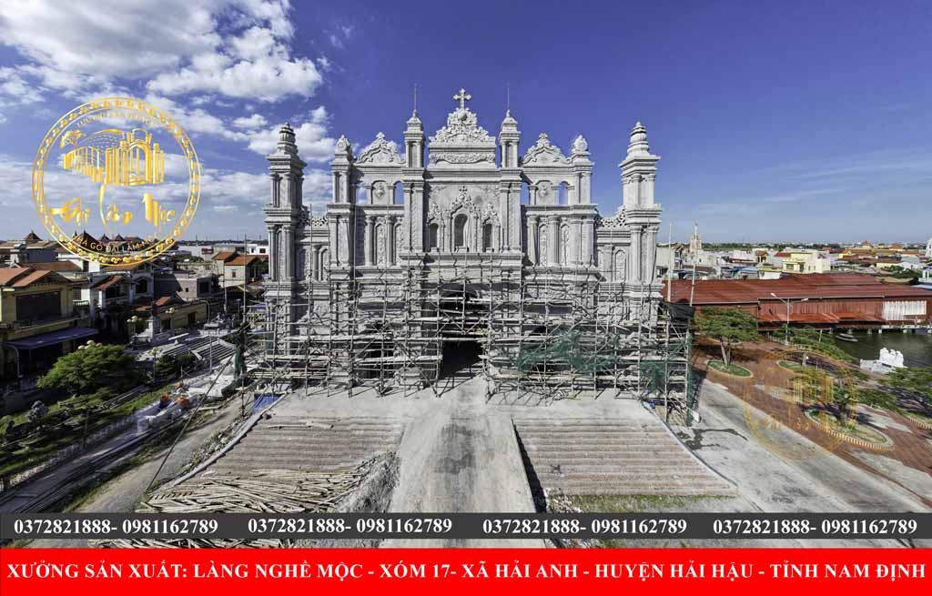 Nhà Thờ Trung Lao – Tái Sinh Kiến Trúc Đức Tin Bằng Gỗ Lim Truyền Thống Nhà Thờ Trung Lao – Tái Sinh Kiến Trúc Đức Tin Bằng Gỗ Lim Truyền Thống